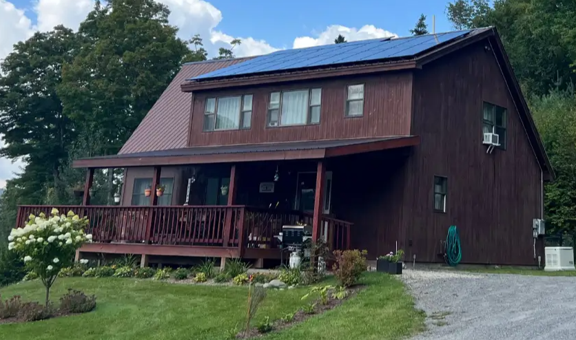 Completed Vermont Solar Project