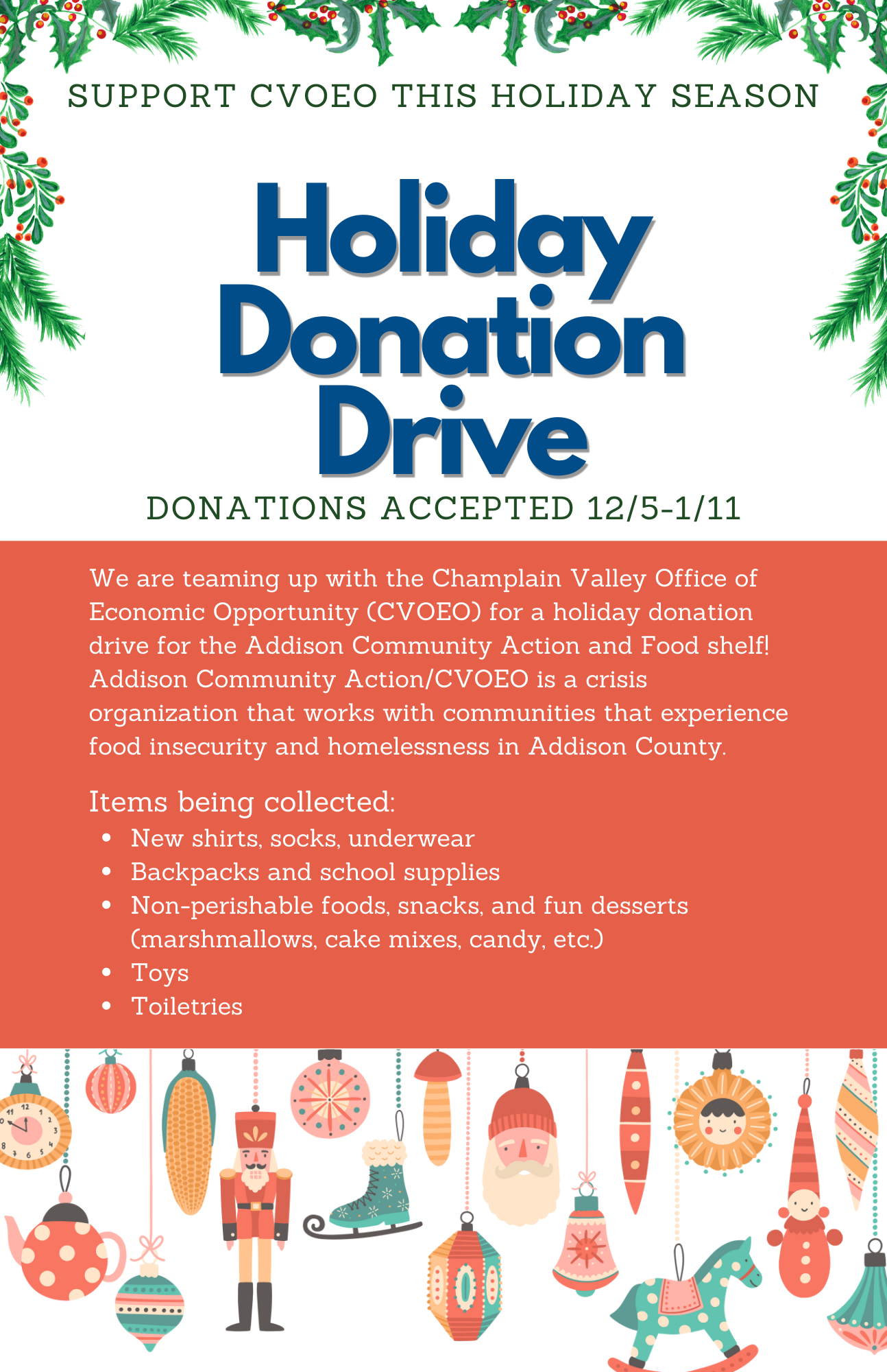 CVOEO Donations