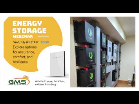 Video: Energy Storage Backup